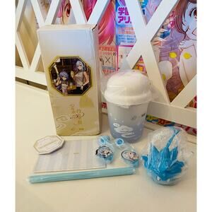 Genshin Impact x HeyTea Ganyu Shenhe Collectors Official Merch Tumbler Cup